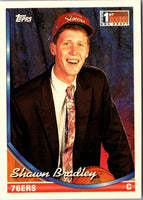 1993 Topps Shawn Bradley #41 Rookie