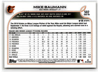 2022 Topps Mike Baumann #502