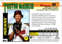 2021 Bowman Heritage Triston McKenzie #86 Rookie