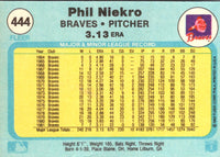 1982 Fleer Phil Niekro #444