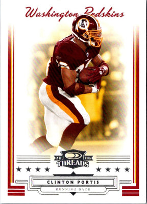 2006 Donruss Threads Clinton Portis #97