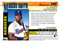 2021 Bowman Heritage Marcus Smith #245