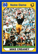 1990 Collegiate Collection Notre Dame Mike Creaney