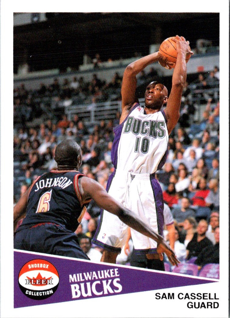 2001 Fleer Shoebox Sam Cassell