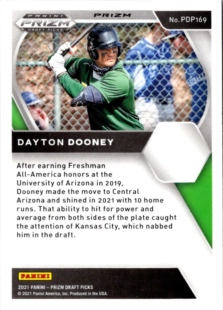 2021 Panini Prizm Draft Picks Dayton Dooney