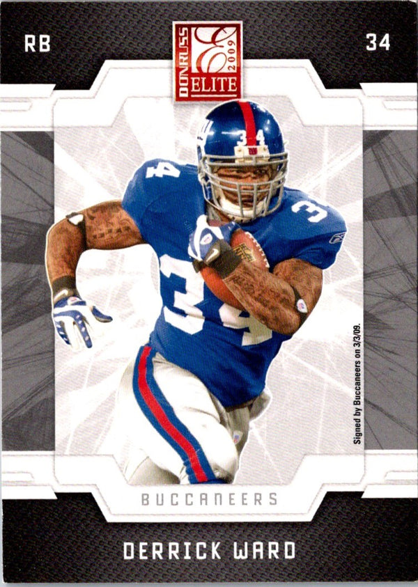 2009 Donruss Elite Retail Derrick Ward #91