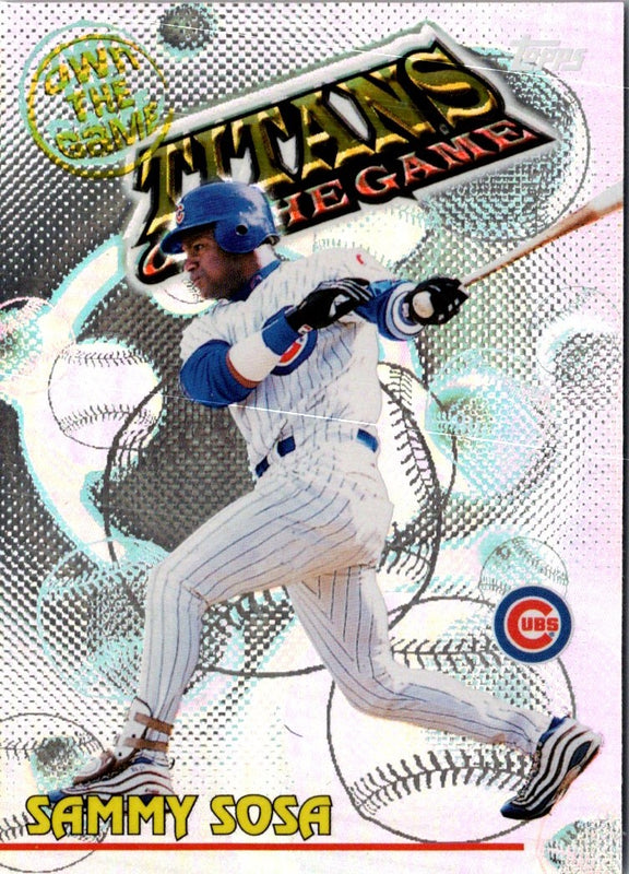 2000 Topps Own the Game Sammy Sosa #OTG29