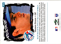 1995 Score Shawn Green #304