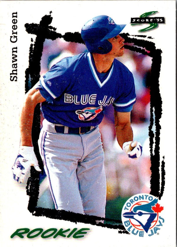 1995 Score Shawn Green #304