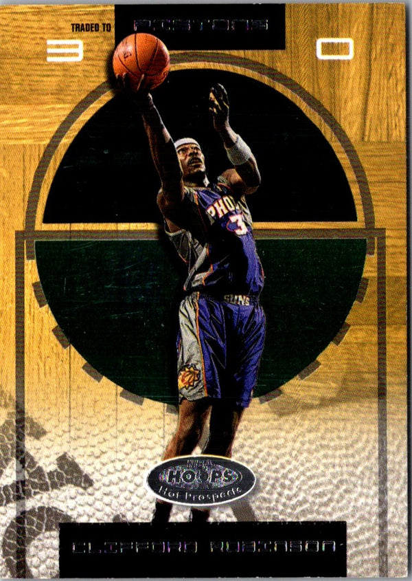2001 Hoops Hot Prospects Clifford Robinson #55