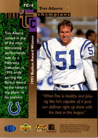 1997 Collector's Choice Turf Champions Trev Alberts #TC14
