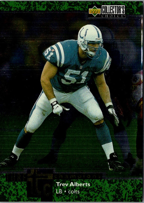 1997 Collector's Choice Turf Champions Trev Alberts #TC14