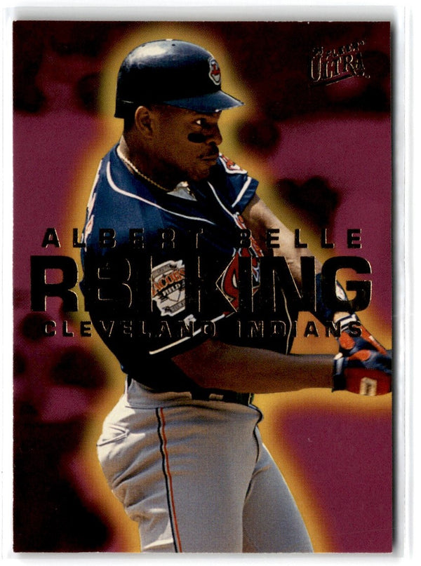 1995 Fleer Revco Cleveland Indians Albert Belle #3