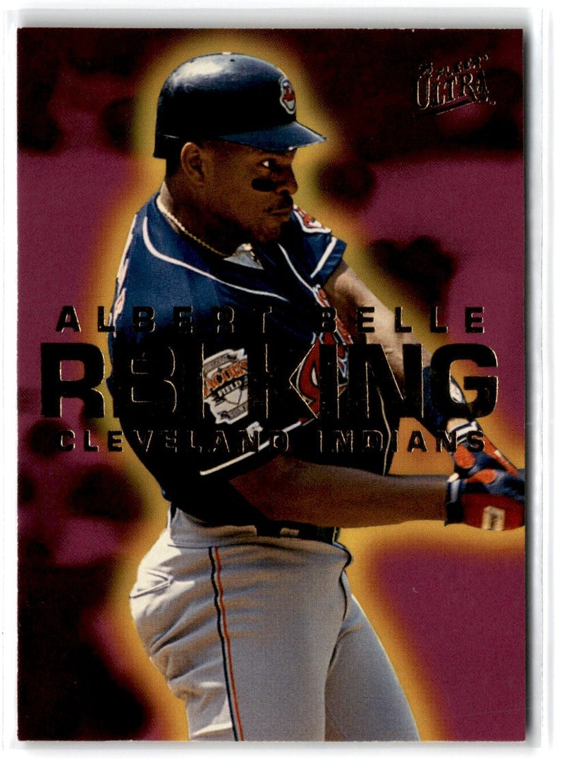 1995 Fleer Revco Cleveland Indians Albert Belle