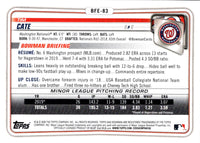 2020 Bowman 1st Edition Tim Cate #BFE-83