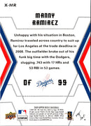 2009 Upper Deck X Xponential Manny Ramirez