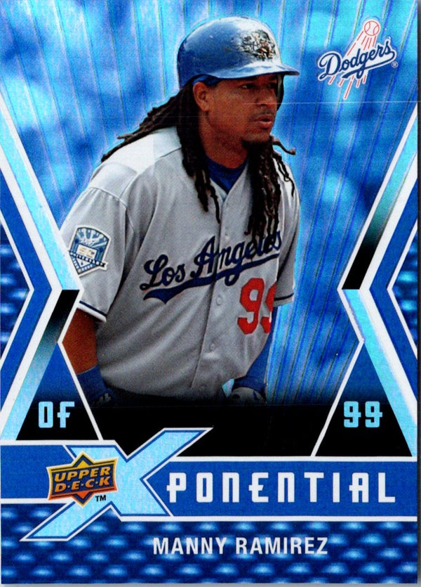 2009 Upper Deck X Xponential Manny Ramirez #X-MR