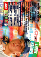 1994 Stadium Club Draft Picks Larry Barnes #40