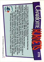 1991 Hoops Charlotte Hornets #276