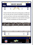 2005 Score Vincent Jackson