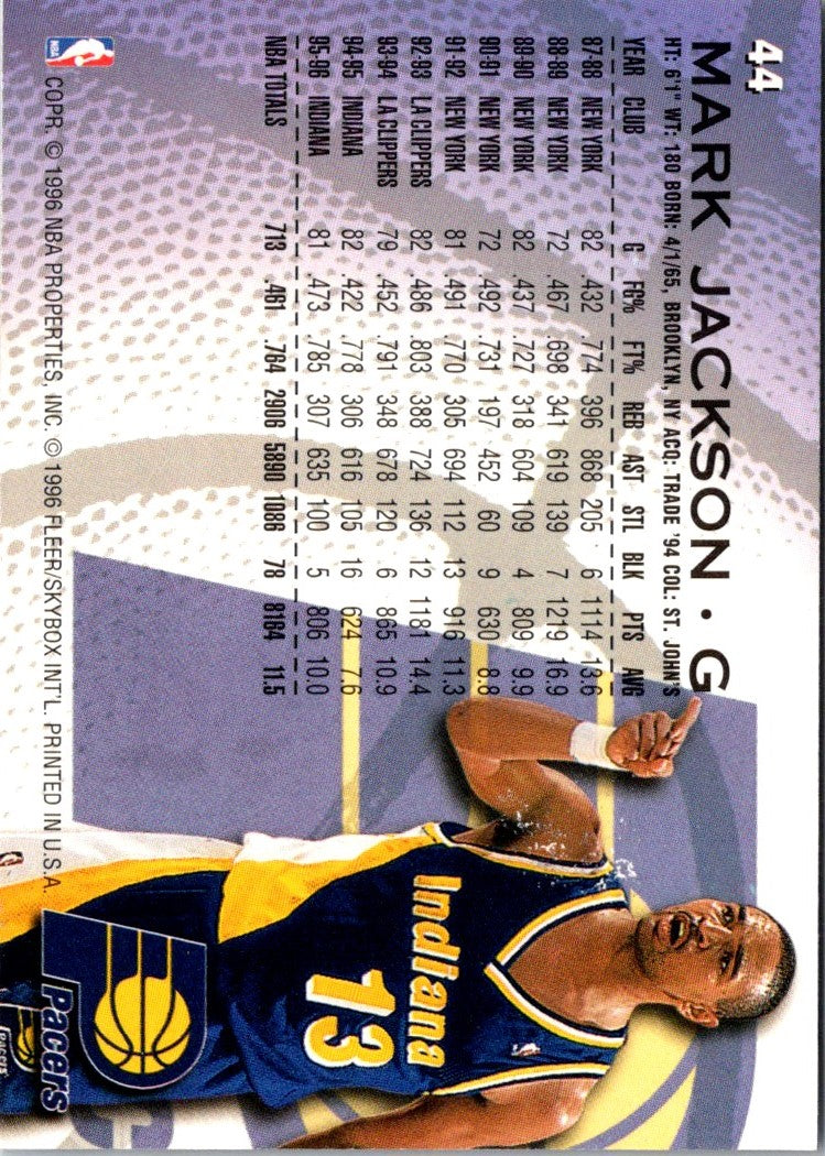 1996 Fleer Mark Jackson