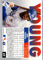 1993 Fleer Eric Young #69