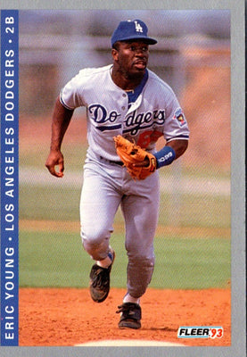 1993 Fleer Eric Young #69