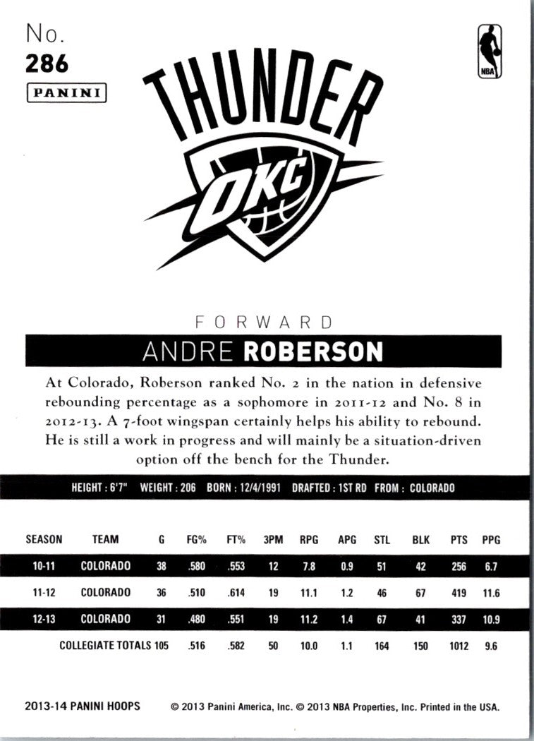 2013 Hoops Andre Roberson