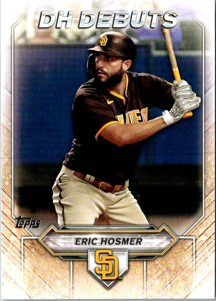 2021 Topps DH Debuts Blue Eric Hosmer