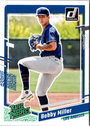 2023 Donruss Holo Blue Bobby Miller
