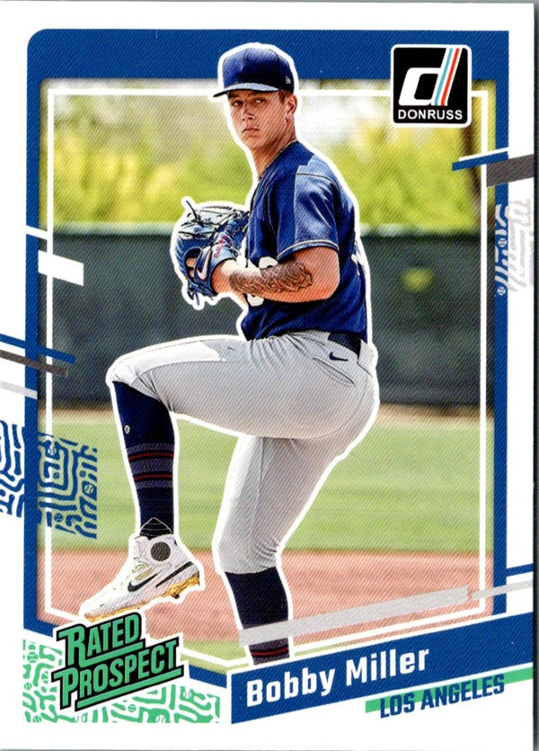 2023 Donruss Holo Blue Bobby Miller #41