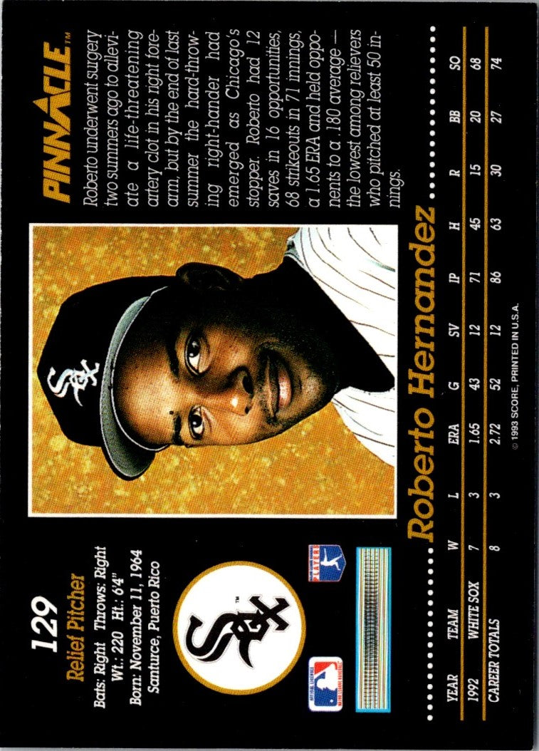 1993 Pinnacle Roberto Hernandez