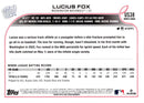 2022 Topps Update Lucius Fox