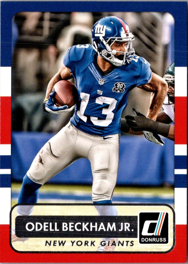 2015 Donruss Red Foil Odell Beckham Jr. #80