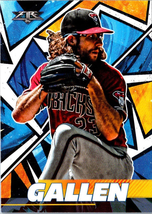 2021 Topps Fire Zac Gallen #22