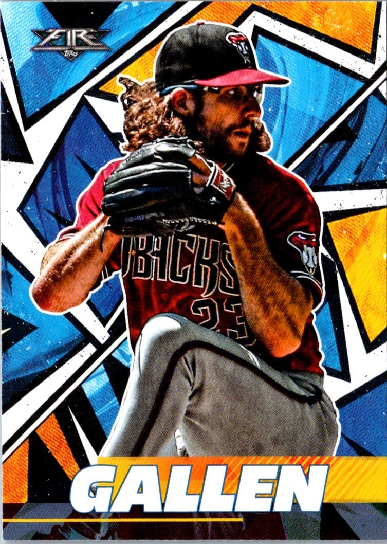 2021 Topps Fire Zac Gallen