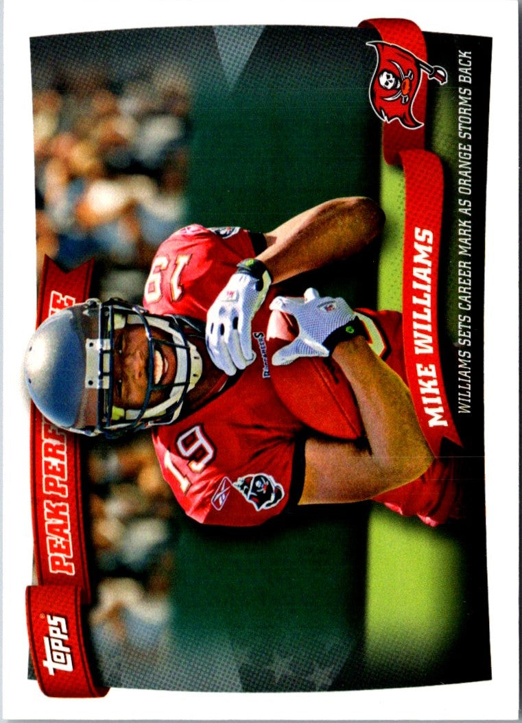 2010 Topps Peak Performance Mike Williams