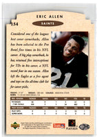 1995 SP Championship Eric Allen #154