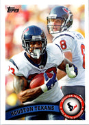 2011 Topps Houston Texans (Matt Schaub/Arian Foster)