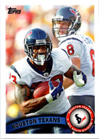 2011 Topps Houston Texans (Matt Schaub/Arian Foster) #18