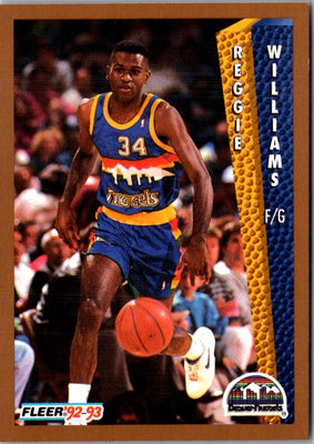 1992 Fleer Reggie Williams #61