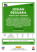 2020 Donruss Josiah Deguara #292 Rookie