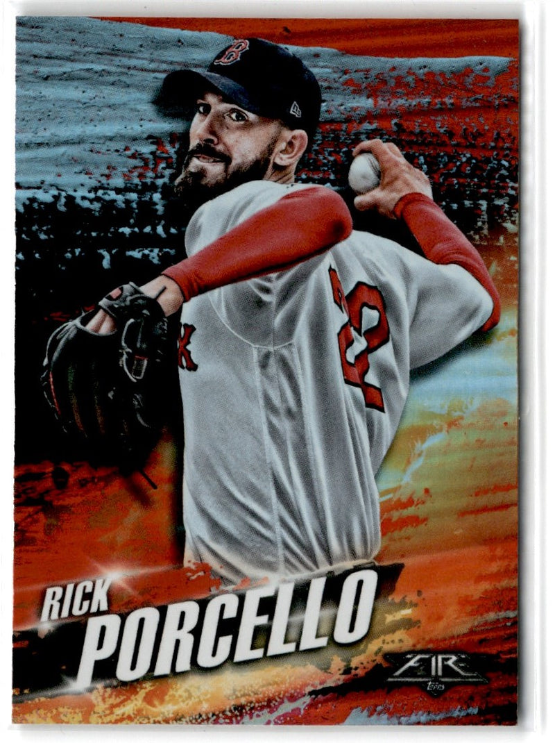 2018 Topps Boston Red Sox Rick Porcello