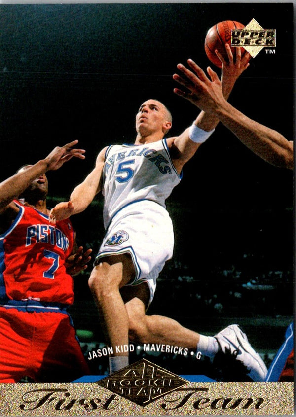 1995 Upper Deck Electric Court Jason Kidd #155