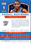 2012 Panini Russell Westbrook