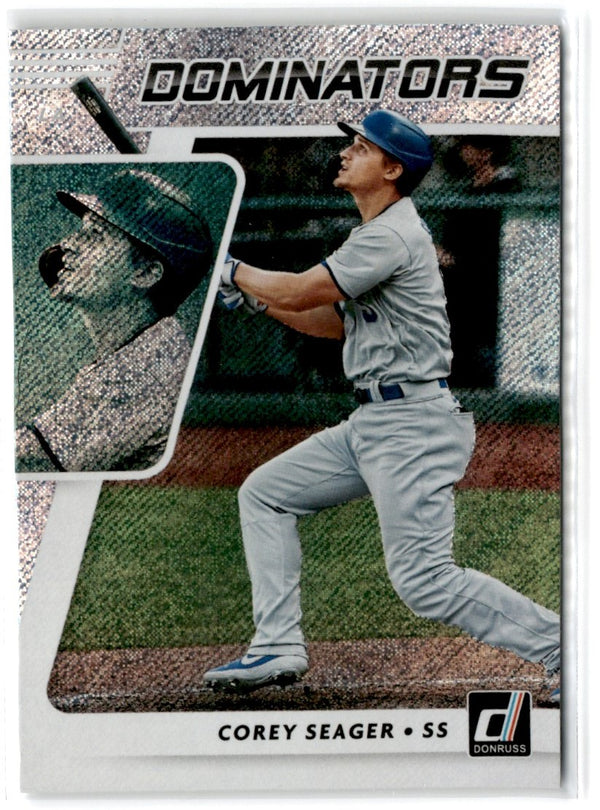 2021 Donruss Dominators Corey Seager #DOM12