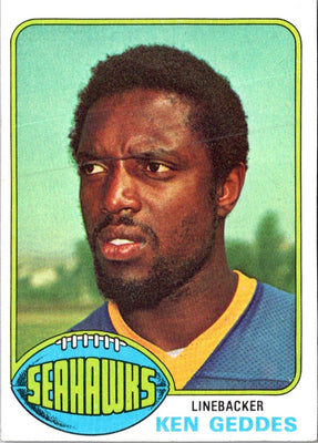 1976 Topps Ken Geddes #96 Rookie