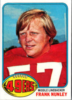 1976 Topps Frank Nunley #182