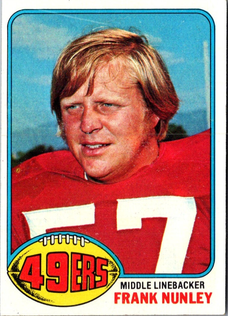 1976 Topps Frank Nunley