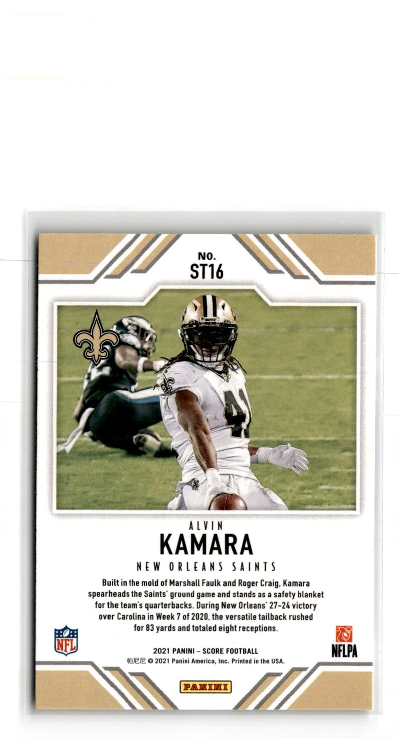 2021 Score Team Gold Alvin Kamara